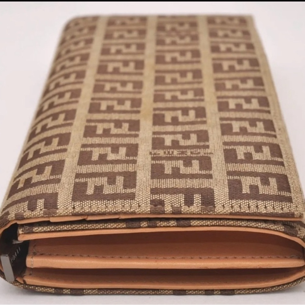 Fendi Zucca Long Wallet